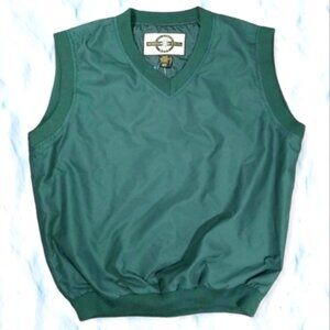 North End Micro Plus Men's Golf Vest Size M & XL Alpine Green All Climate Wear